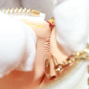 LOUIS VUITTON Multicolor Pochette Cles Coin Purse White M92655 LV Auth 171841V-11