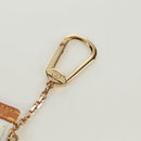 LOUIS VUITTON Multicolor Pochette Cles Coin Purse White M92655 LV Auth 171841V-6