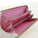 LOUIS VUITTON Monogram Multicolor Zippy Long Wallet White M60241 LV Auth 171842V-14