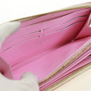 LOUIS VUITTON Monogram Multicolor Zippy Long Wallet White M60241 LV Auth 171842V-16