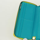 LOUIS VUITTON Playground Zippy Vertical Wallet Yellow M82005 Auth 171843M-17