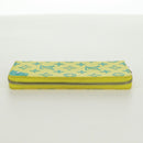 LOUIS VUITTON Playground Zippy Vertical Wallet Yellow M82005 Auth 171843M-3