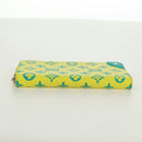 LOUIS VUITTON Playground Zippy Vertical Wallet Yellow M82005 Auth 171843M-4