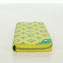 LOUIS VUITTON Playground Zippy Vertical Wallet Yellow M82005 Auth 171843M-6