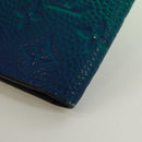 LOUIS VUITTON Taurillon Clemence Illusion Brazza Porte M81255 Auth 171844M-16