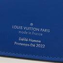 LOUIS VUITTON Taurillon Clemence Illusion Brazza Porte M81255 Auth 171844M-11
