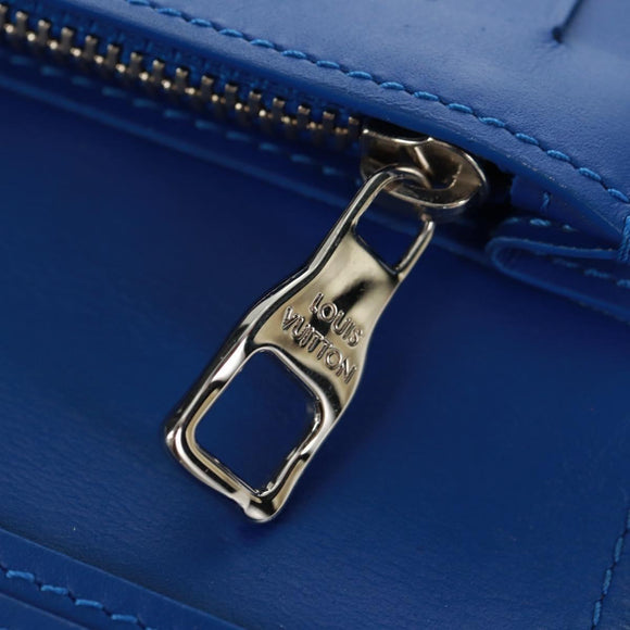 LOUIS VUITTON Taurillon Clemence Illusion Brazza Porte M81255 Auth 171844M