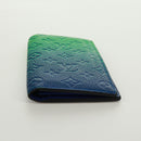 LOUIS VUITTON Taurillon Clemence Illusion Brazza Porte M81255 Auth 171844M-6