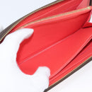 LOUIS VUITTON Damier Ebene Zippy Wallet 2015 Christmas Only N61240 Auth 171846-20