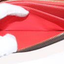 LOUIS VUITTON Damier Ebene Zippy Wallet 2015 Christmas Only N61240 Auth 171846-22