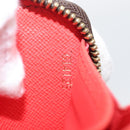 LOUIS VUITTON Damier Ebene Zippy Wallet 2015 Christmas Only N61240 Auth 171846-12