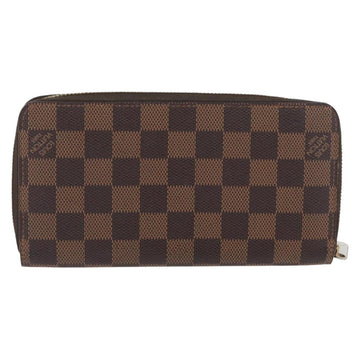 LOUIS VUITTON Damier Ebene Zippy Wallet 2015 Christmas Only N61240 Auth 171846 - 0