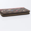 LOUIS VUITTON Damier Ebene Zippy Wallet 2015 Christmas Only N61240 Auth 171846-5