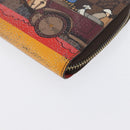 LOUIS VUITTON Damier Ebene Zippy Wallet 2015 Christmas Only N61240 Auth 171846-7