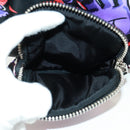 PRADA Universal Studio Kollaboration Frankenstein Tasche Nylon Lila Auth 171848M-18