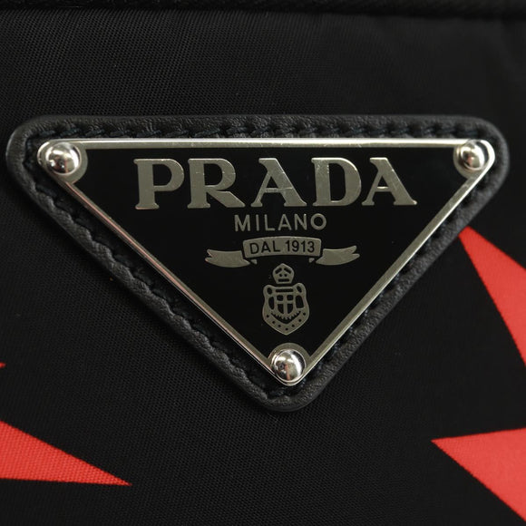 PRADA Universal Studio Kollaboration Frankenstein Tasche Nylon Lila Auth 171848M