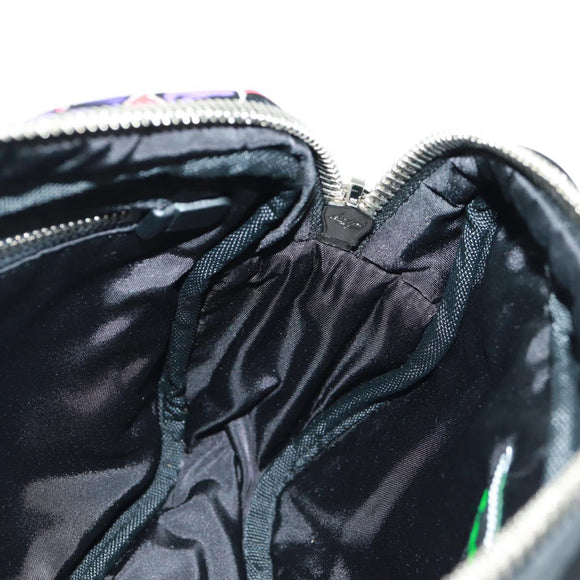 PRADA Universal Studio Kollaboration Frankenstein Tasche Nylon Lila Auth 171848M