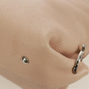 Salvatore Ferragamo Gancini Sofia Handtasche Leder 2-Wege Beige Auth 171849A-18
