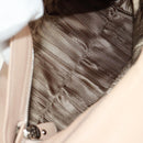 Salvatore Ferragamo Gancini Sofia Handtasche Leder 2-Wege Beige Auth 171849A-11