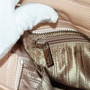 Salvatore Ferragamo Gancini Sofia Handtasche Leder 2-Wege Beige Auth 171849A-27