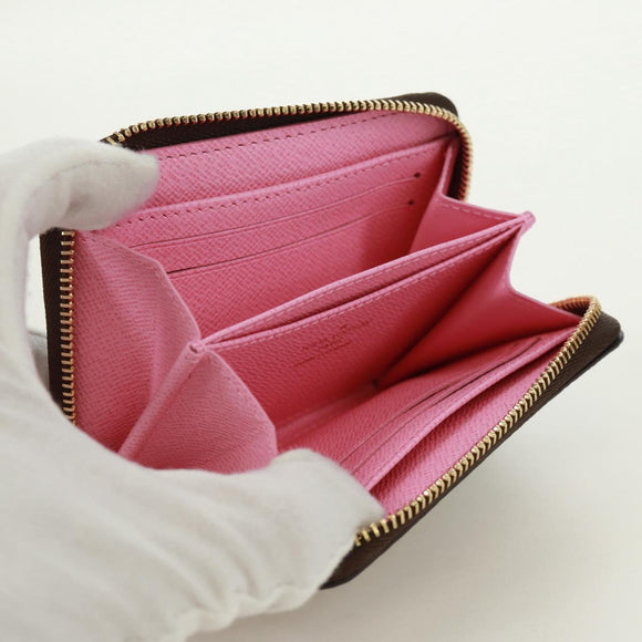 LOUIS VUITTON Damier Ebene Zippy Coin Purse Coin Purse N40721 LV Auth 171851SAM