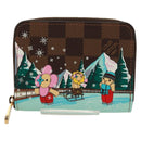 LOUIS VUITTON Damier Ebene Zippy Coin Purse Coin Purse N40721 LV Auth 171851SAM-13