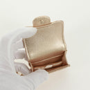 CHANEL Matelasse Air Pods Case & Coin Purse Earphone Lamb Skin CC Auth 171853SM-27