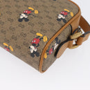 GUCCI Micro GG Supreme Disney Shoulder Bag PVC Beige Gold 602536 Auth 171854SAM-14