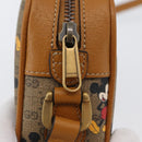 GUCCI Micro GG Supreme Disney Shoulder Bag PVC Beige Gold 602536 Auth 171854SAM-15