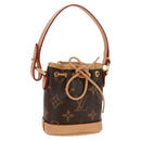 LOUIS VUITTON Monogram Vivienne Micronoe Bag Charm M00818 LV Auth 171855SAM-1