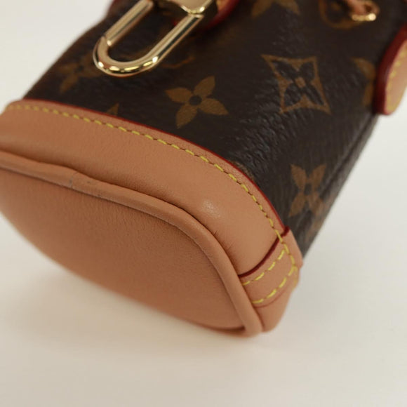 LOUIS VUITTON Monogram Vivienne Micronoe Bag Charm M00818 LV Auth 171855SAM