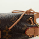 LOUIS VUITTON Monogram Vivienne Micronoe Bag Charm M00818 LV Auth 171855SAM-9