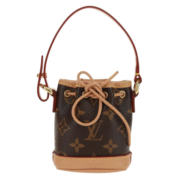 LOUIS VUITTON Monogram Vivienne Micronoe Bag Charm M00818 LV Auth 171855SAM