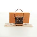 LOUIS VUITTON Monogram Vivienne Micronoe Bag Charm M00818 LV Auth 171855SAM-12