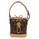 LOUIS VUITTON Monogram Vivienne Micronoe Bag Charm M00818 LV Auth 171855SAM-2