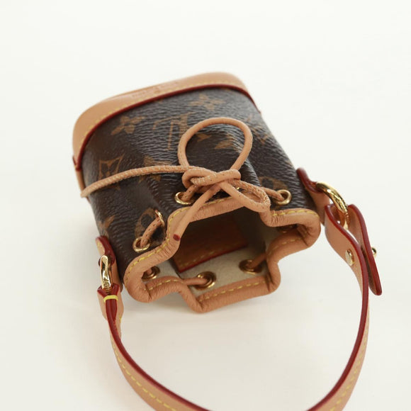 LOUIS VUITTON Monogram Vivienne Micronoe Bag Charm M00818 LV Auth 171855SAM