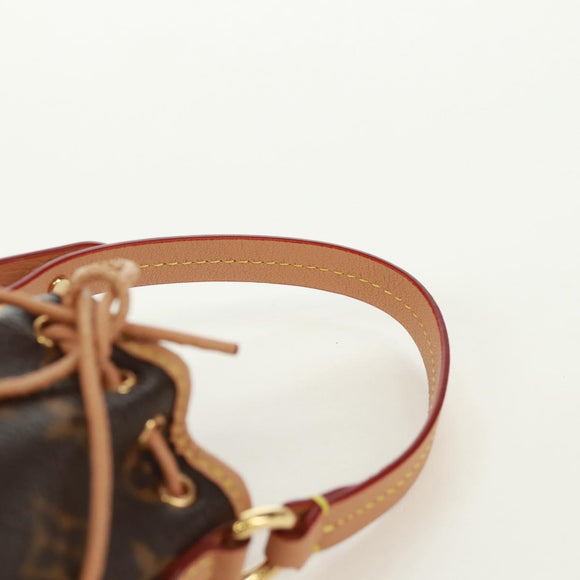 LOUIS VUITTON Monogram Vivienne Micronoe Bag Charm M00818 LV Auth 171855SAM