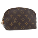 LOUIS VUITTON Monogram Pochette Cosmetic PM Pouch M43998 LV Auth 171858-1