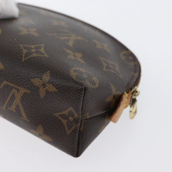 LOUIS VUITTON Monogram Pochette Cosmetic PM Pouch M43998 LV Auth 171858