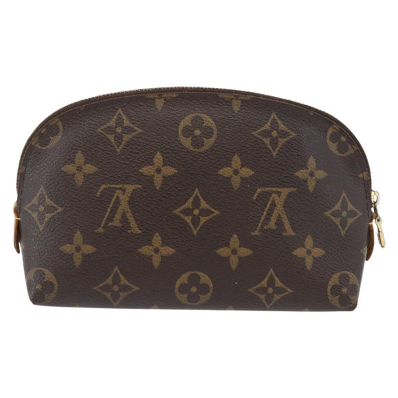 LOUIS VUITTON Monogram Pochette Cosmetic PM Pouch M43998 LV Auth 171858
