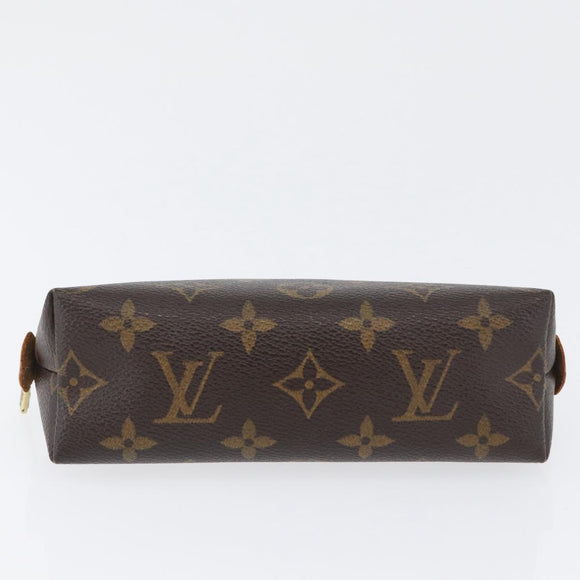 LOUIS VUITTON Monogram Pochette Cosmetic PM Pouch M43998 LV Auth 171858