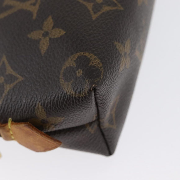LOUIS VUITTON Monogram Pochette Cosmetic PM Pouch M43998 LV Auth 171858
