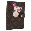 LOUIS VUITTON Monogram Panda Agenda PM Day Planner Cover R20011 LV Auth 171859V-1