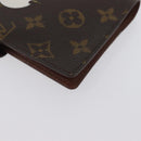LOUIS VUITTON Monogram Panda Agenda PM Day Planner Cover R20011 LV Auth 171859V-15