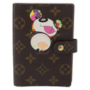 LOUIS VUITTON Monogram Panda Agenda PM Day Planner Cover R20011 LV Auth 171859V-13