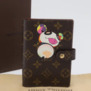 LOUIS VUITTON Monogram Panda Agenda PM Day Planner Cover R20011 LV Auth 171859V-12