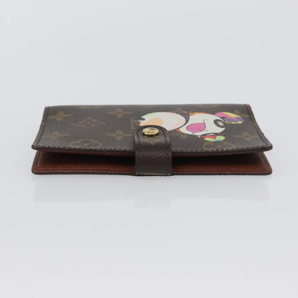 LOUIS VUITTON Monogram Panda Agenda PM Day Planner Cover R20011 LV Auth 171859V