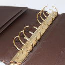 LOUIS VUITTON Damier Ebene Agenda GM Day Planner Cover R20107 LV Auth 171861-17