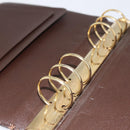 LOUIS VUITTON Damier Ebene Agenda GM Day Planner Cover R20107 LV Auth 171861-18