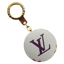 LOUIS VUITTON Monogram Multicolor Astropill Charm White M51911 LV Auth 171866V-1
